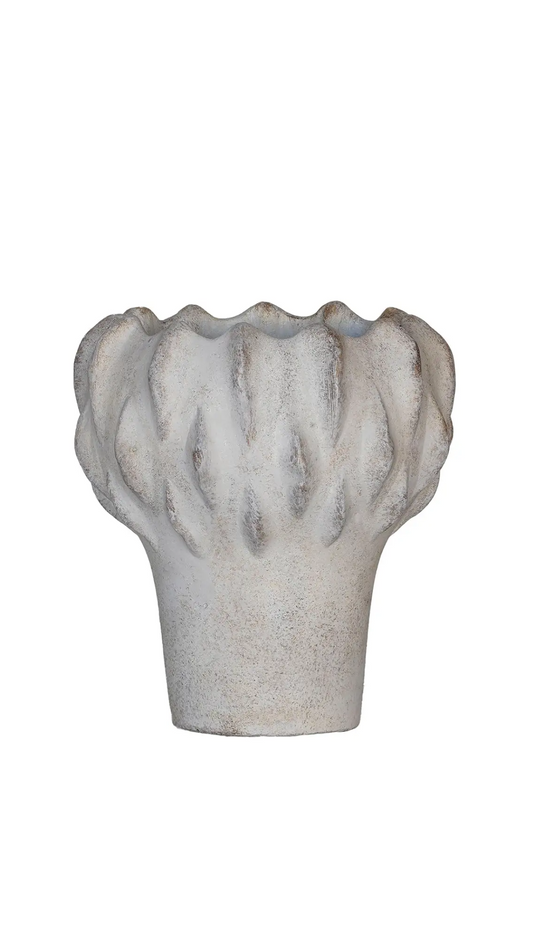 Concrete Lucid Planter Shallow | Large