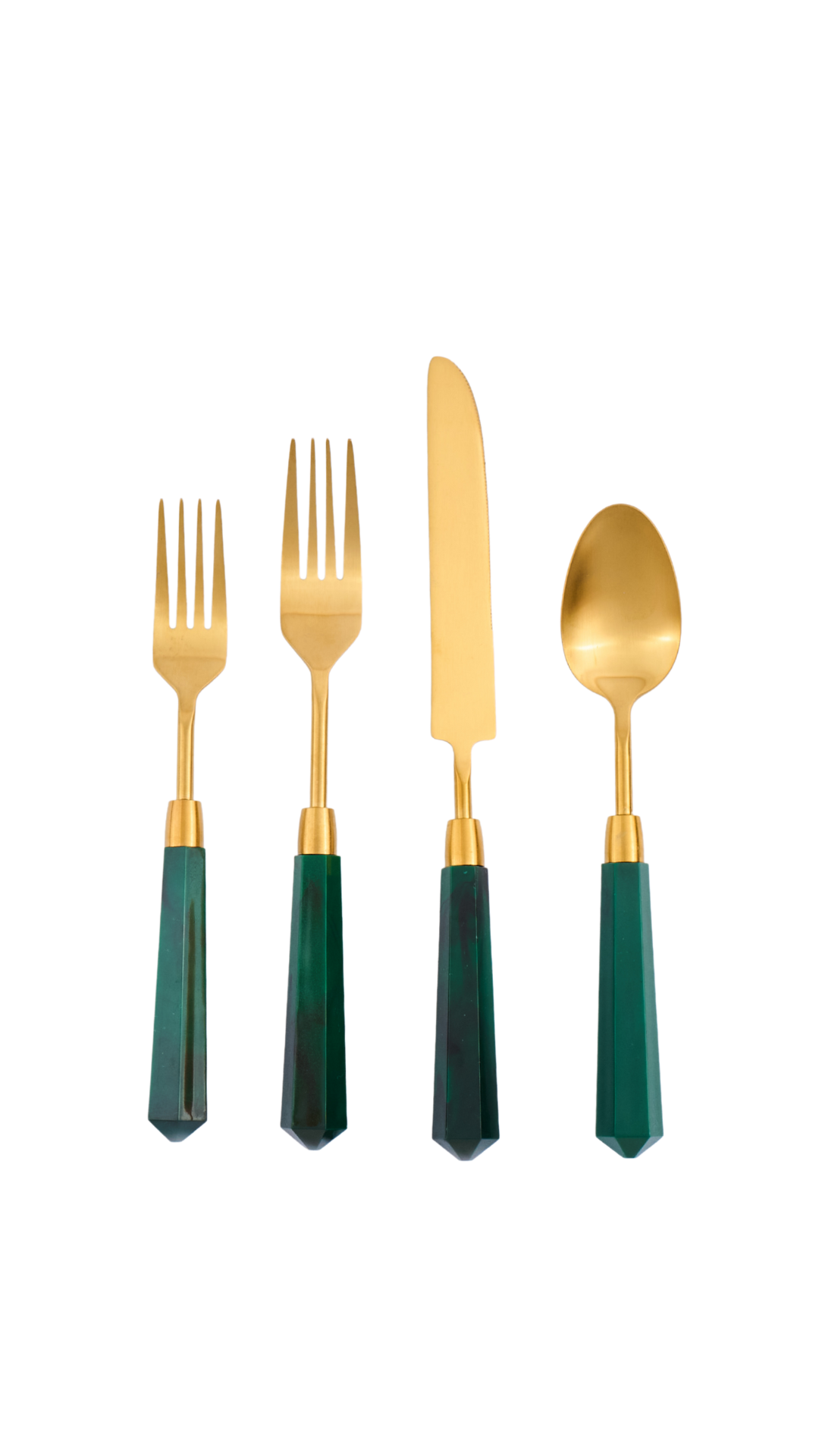 Kallaite Lucite Flatware S/4
