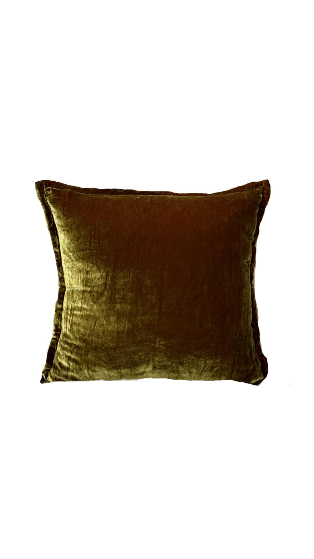 Square Pillow Cover (Silk/Velvet) 22''x22''