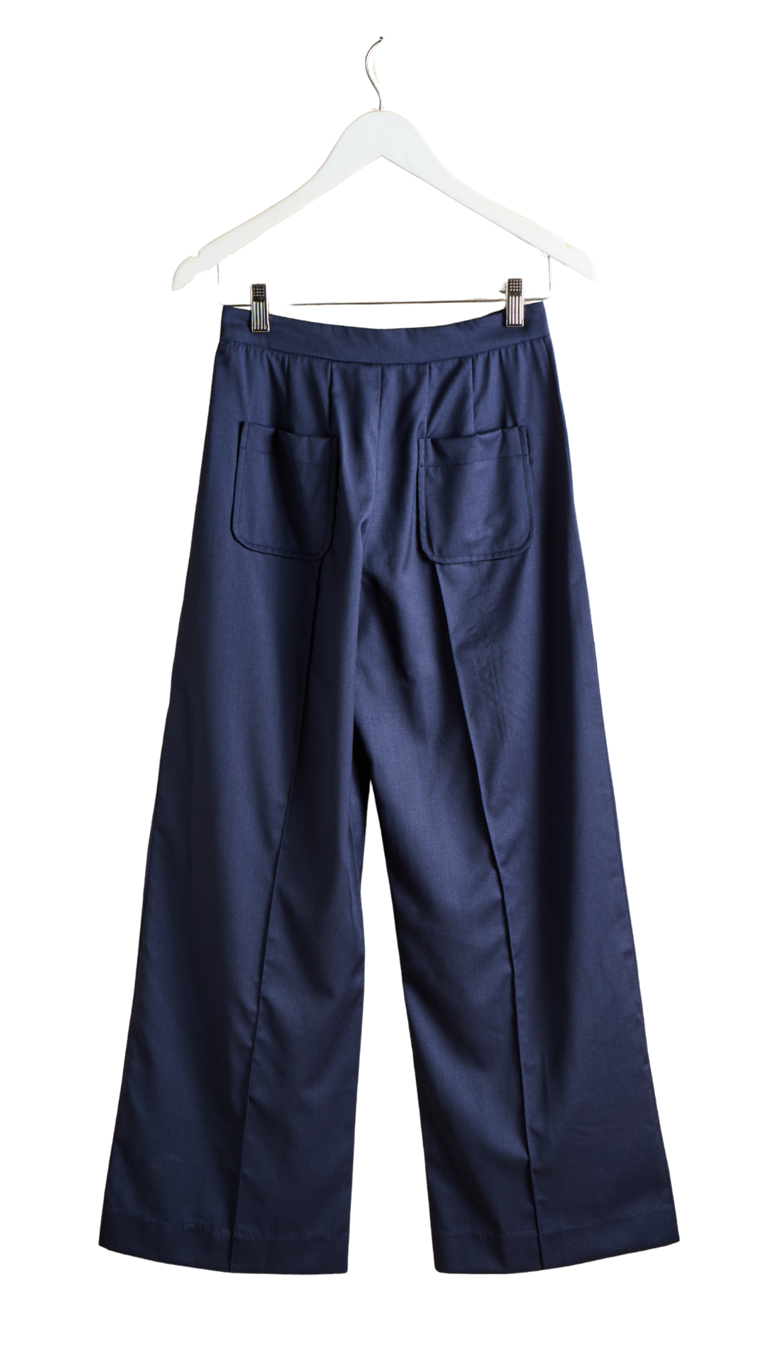 Emma Navy Fine Suiting Pant