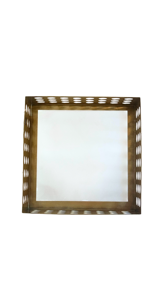 OGS-LI52 Brass + White Frosted Acrylic Ceiling Lamp