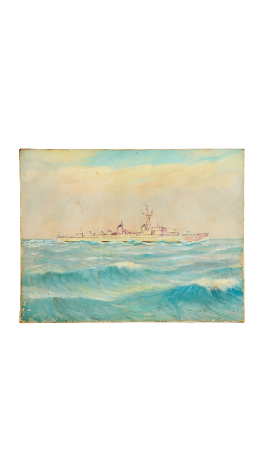 Adolfo Saporetti | Marine Navy Ship Painting