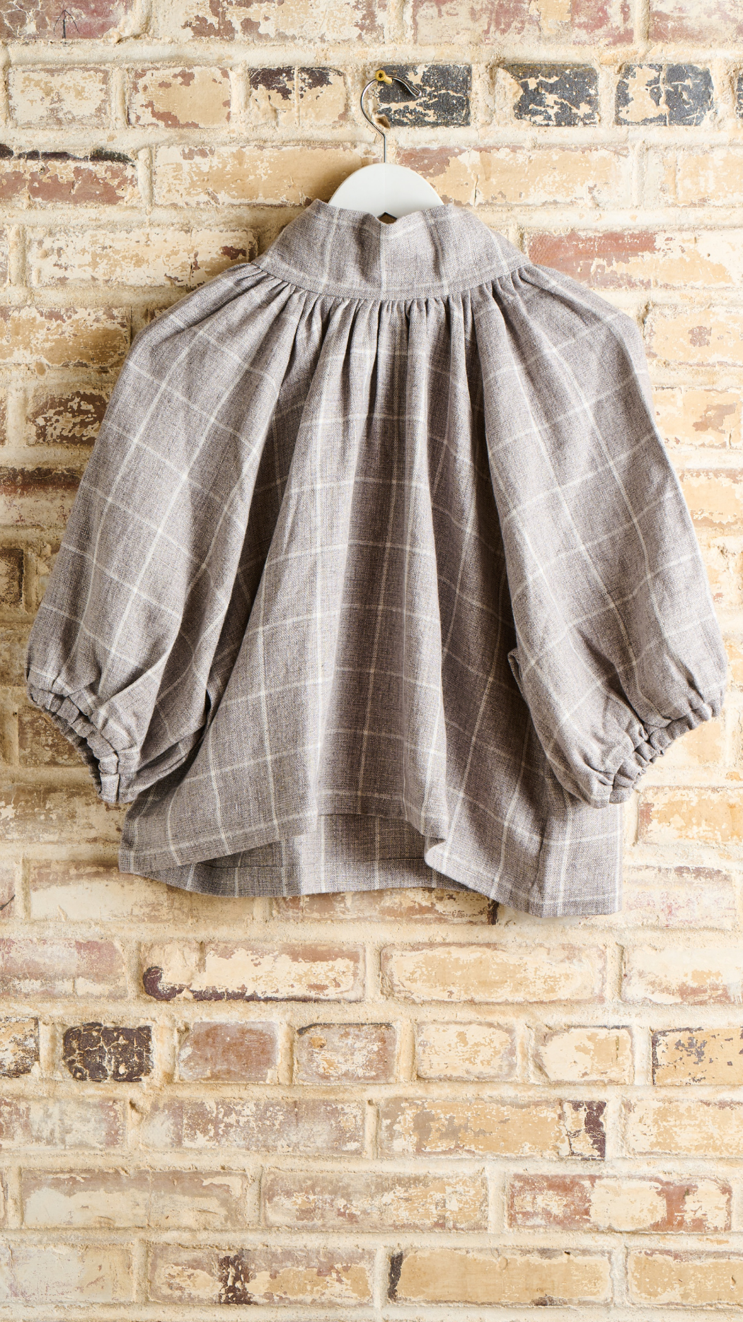 Gray Plaid Kacey Shirt
