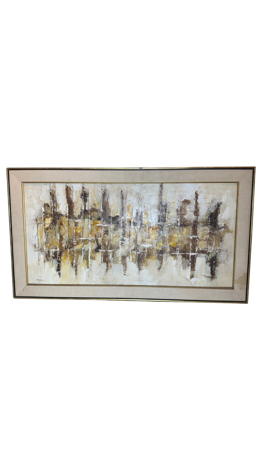 Elva Sangar Godshaw Levy | Large Abstract | 54'' x 30''