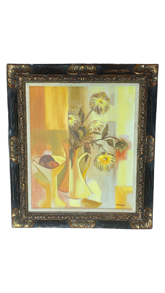 S Friedman | Still Life of Flowers | 31'' x 27''