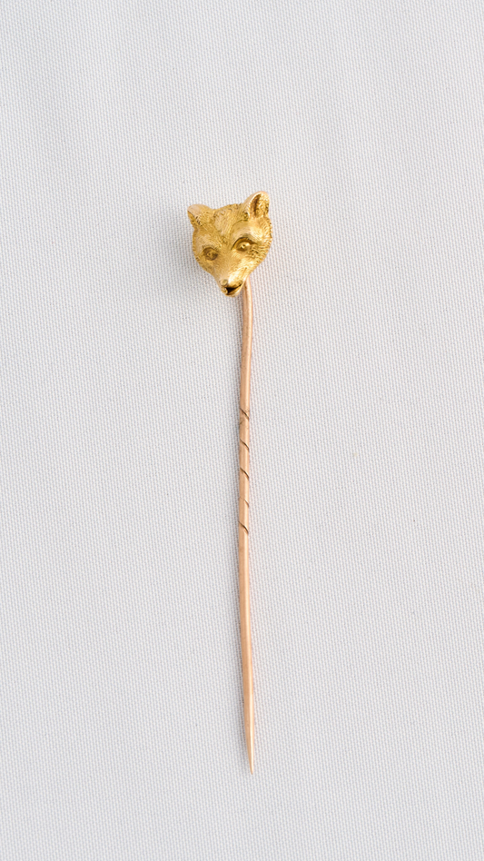 Circa 1900 Fox Pin