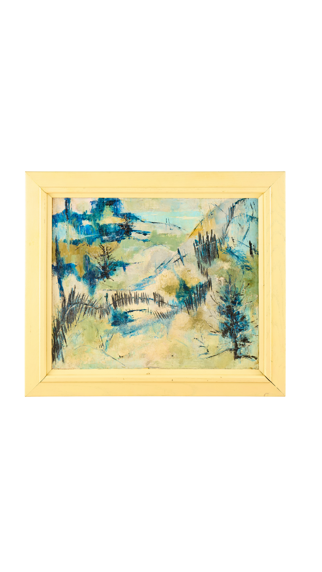 John Chinn Young | Blue Abstract