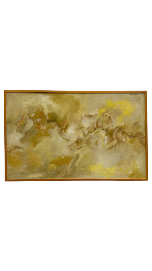 Ben Frank | Large Vintage American School Abstract Expressionist