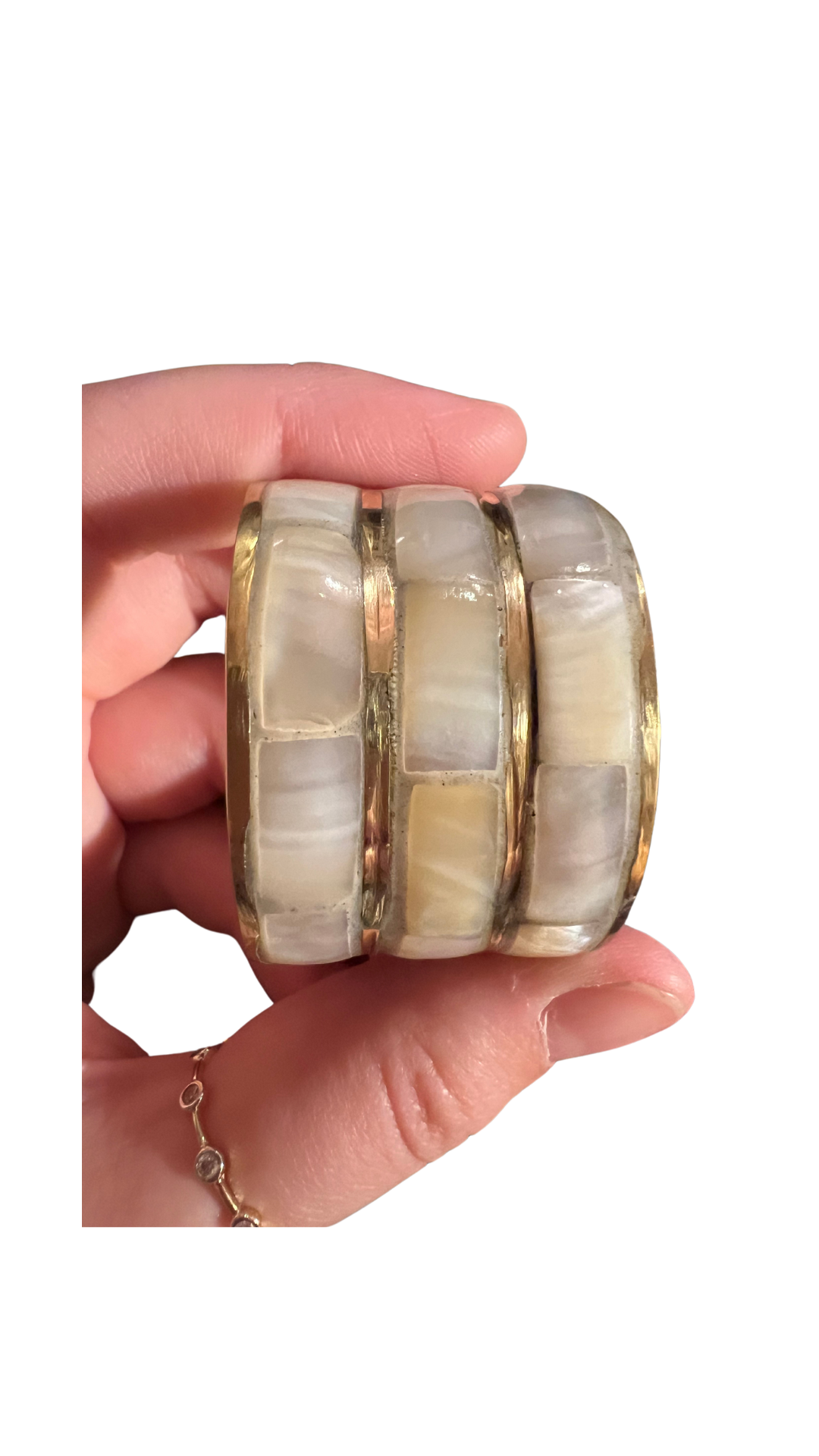 Mother of Pearl Napkin Ring