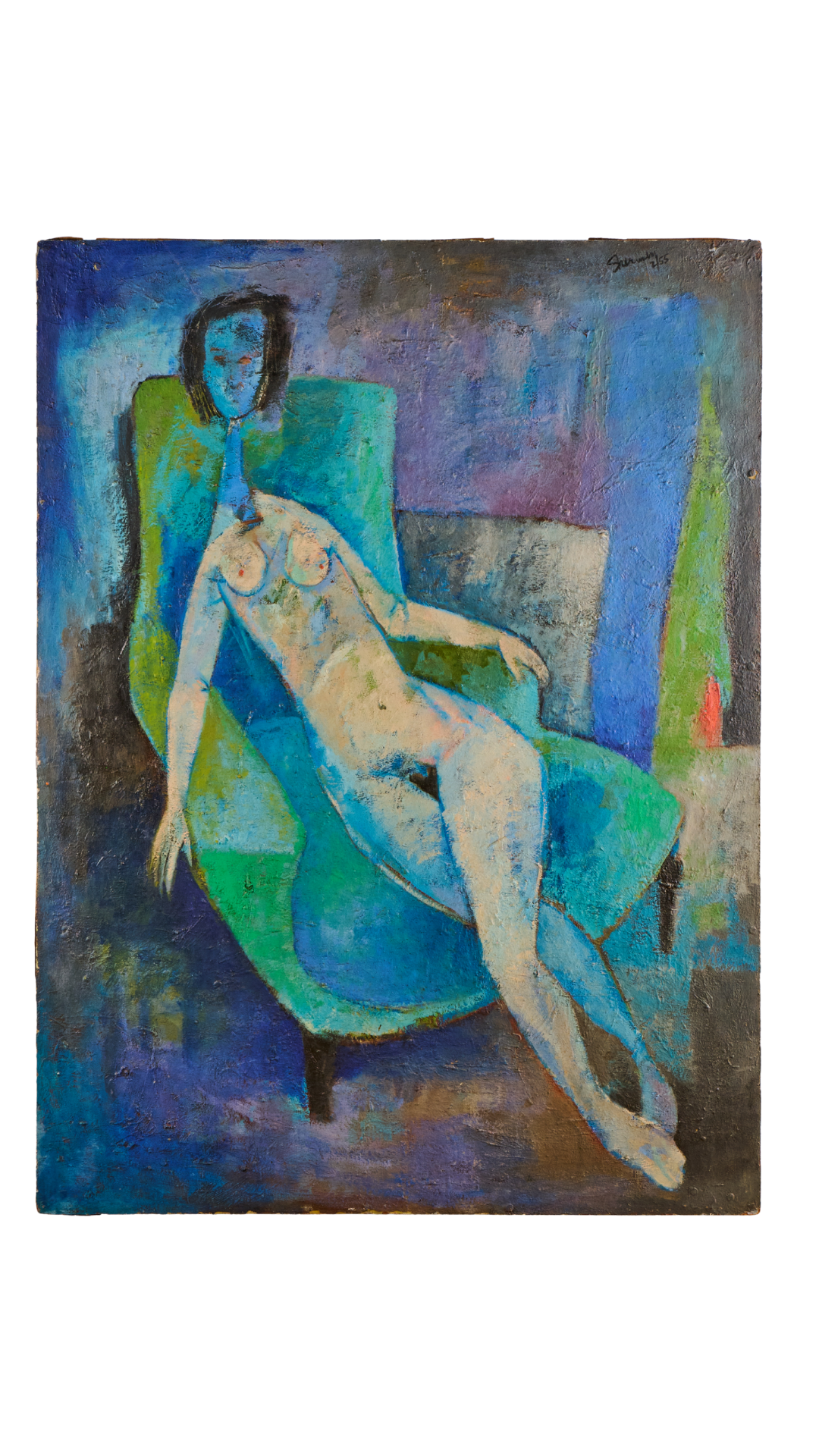 Vintage Abstract of A Woman | Serai Sherman