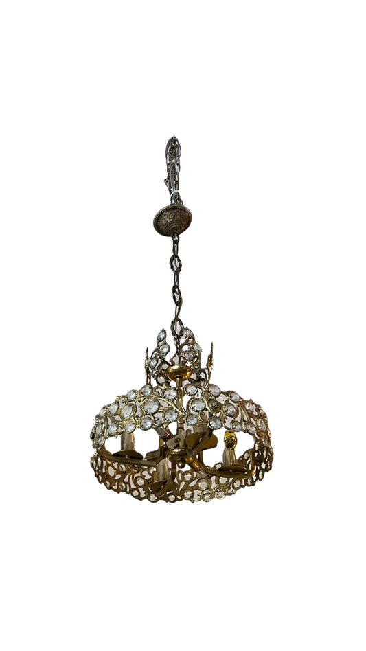 L189 Brass Chandelier