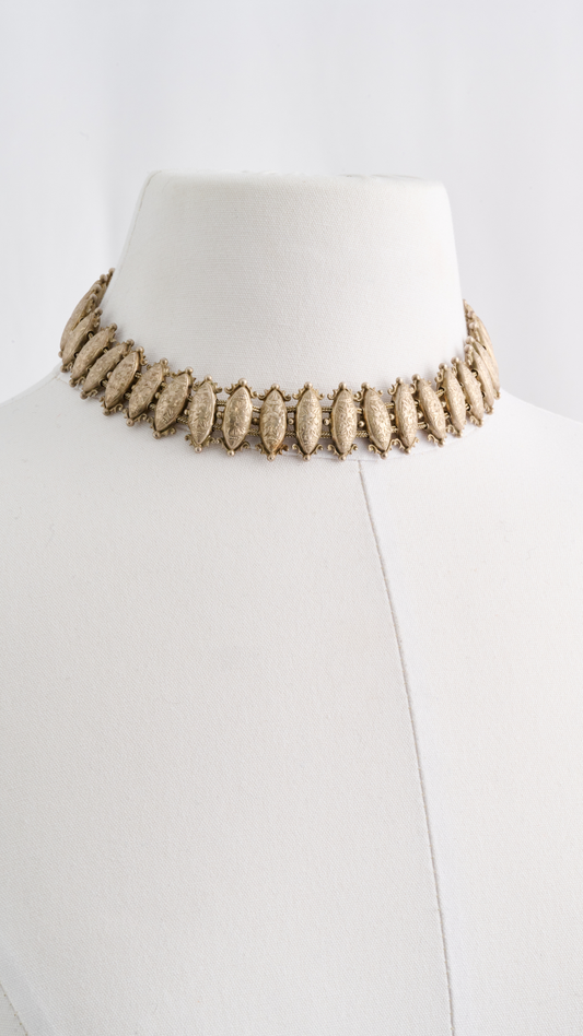 795 Silver Collar Necklace