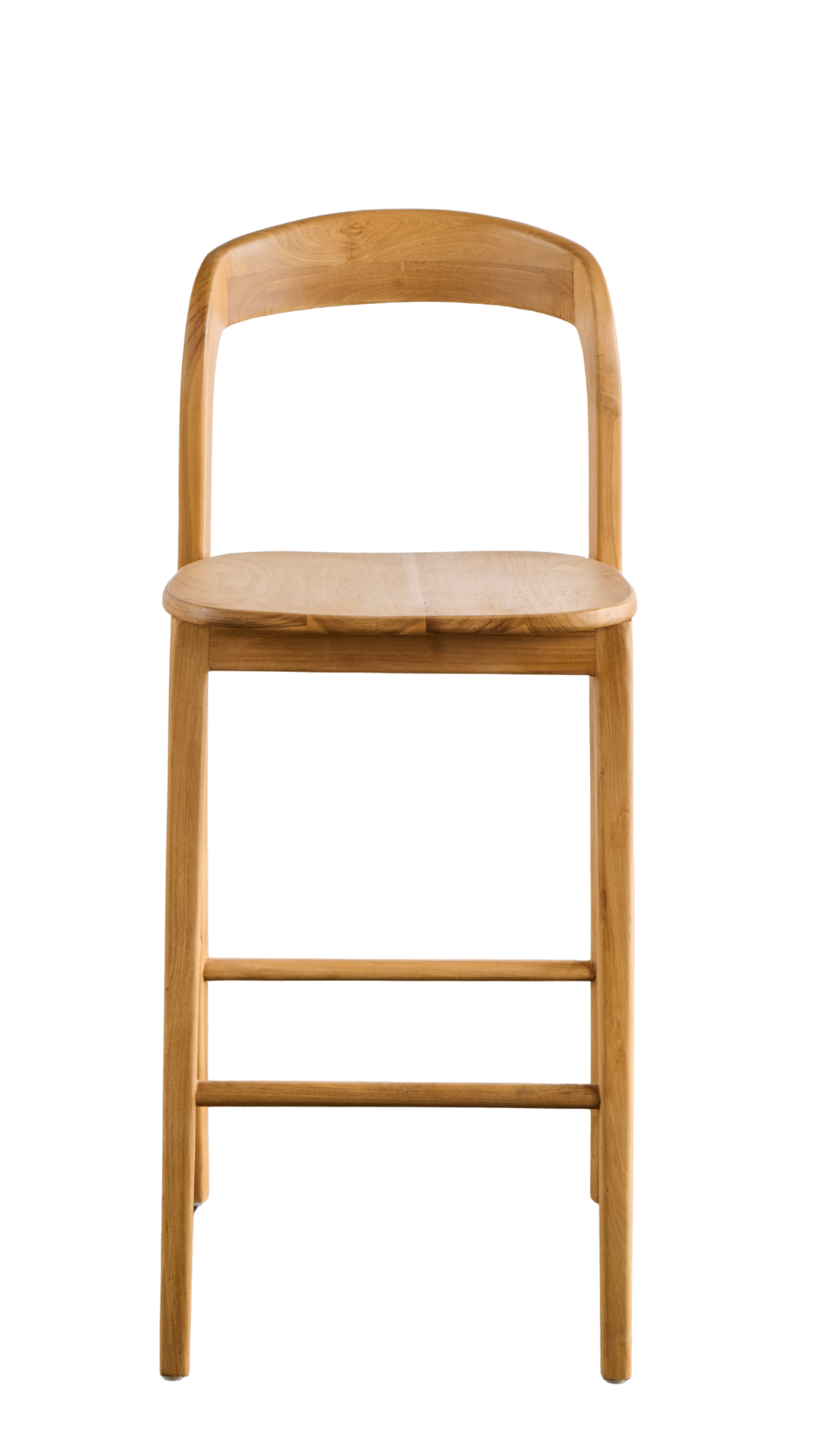 INDO14 Teak Wood Bar Chair