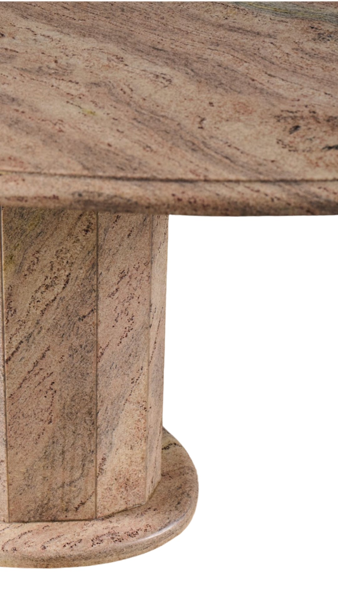 L600 Italian Oval Marble Table