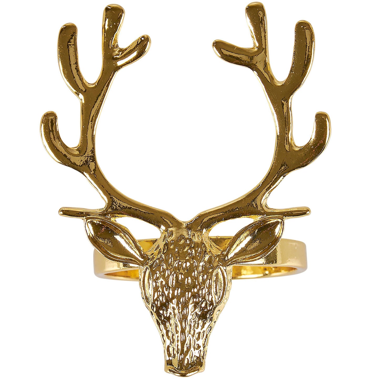 Golden Deer Napkin Ring