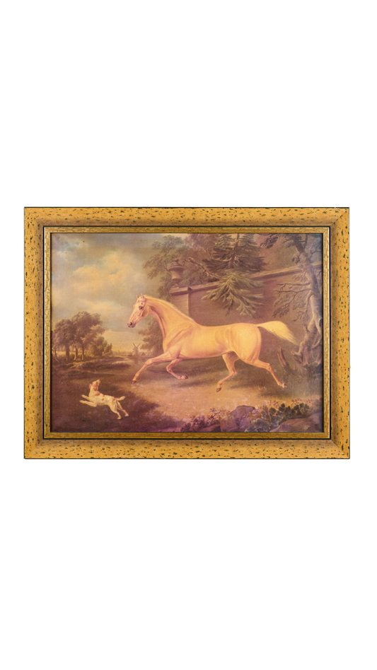 Horse and Dogs | P Menzies | 16''x20''