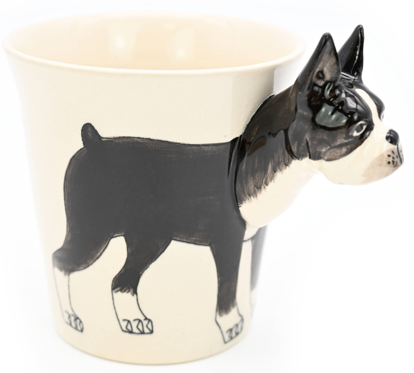 Black Boxer Mug 10 oz