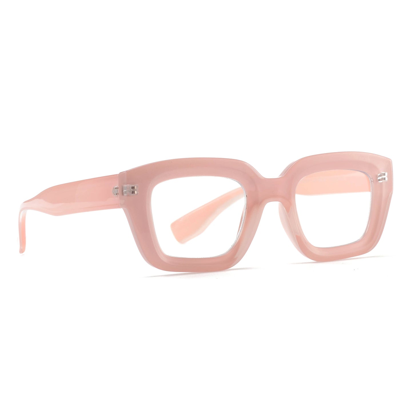 Owen Transparent Pink Readers