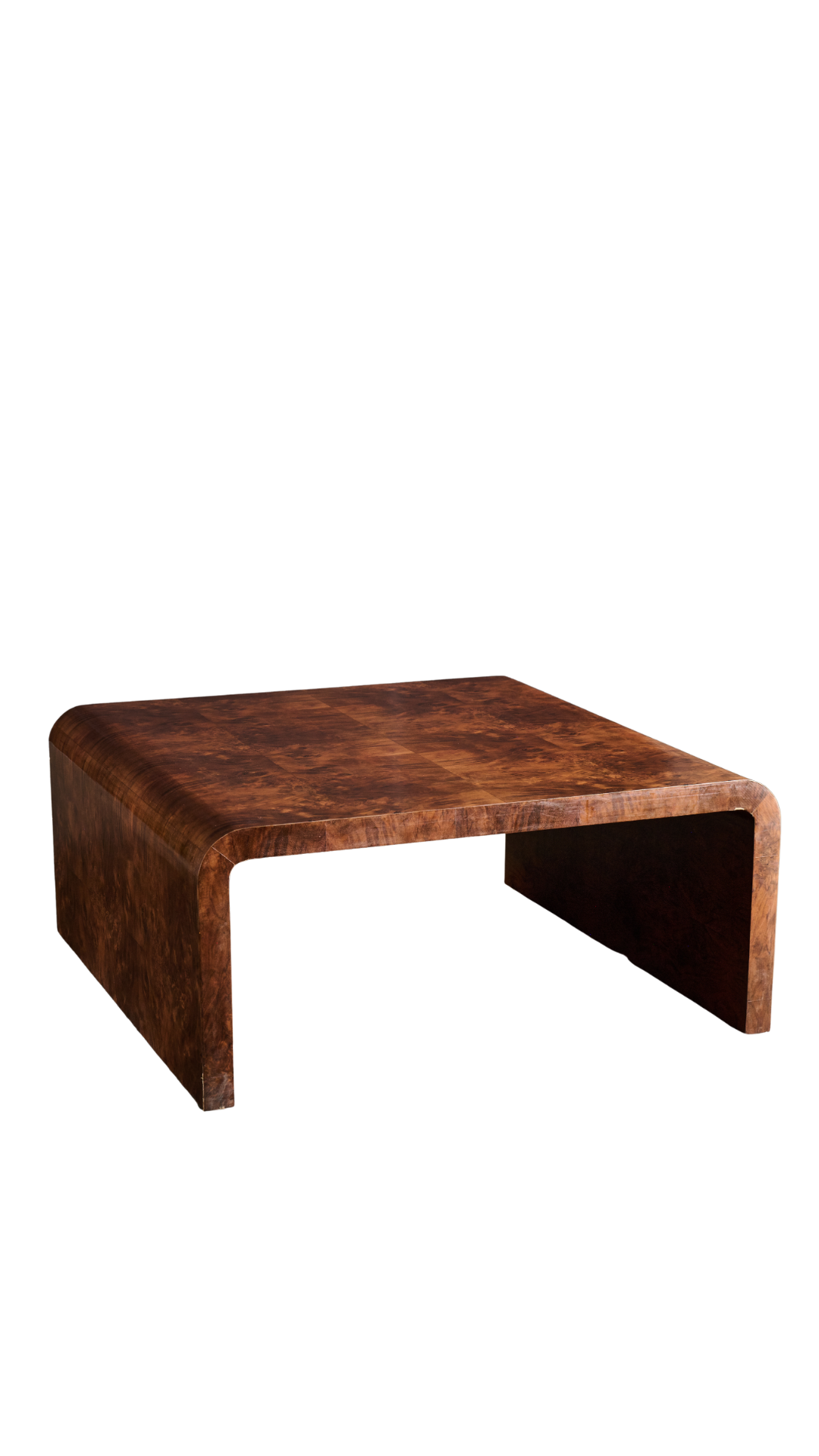 Burl Coffee Table - D7 Dark Wood