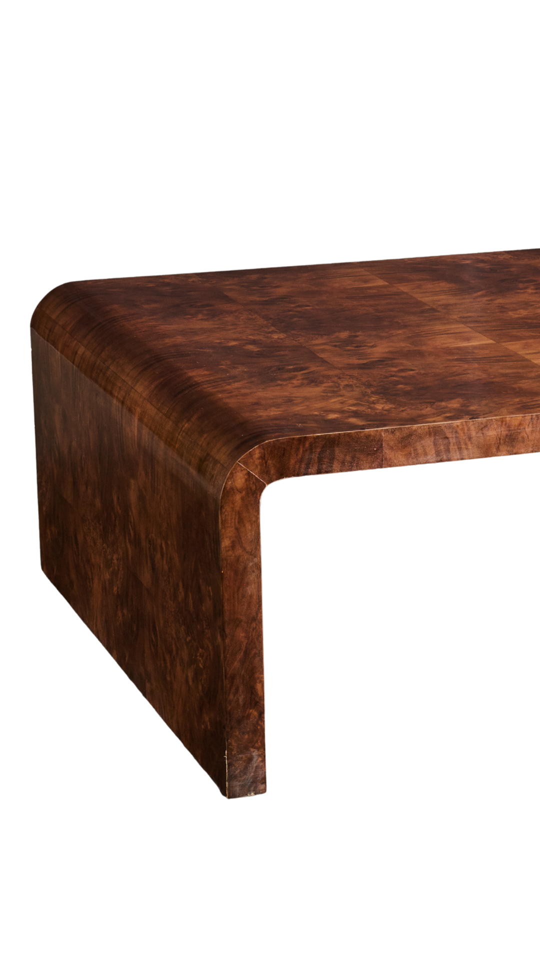 Burl Coffee Table - D7 Dark Wood
