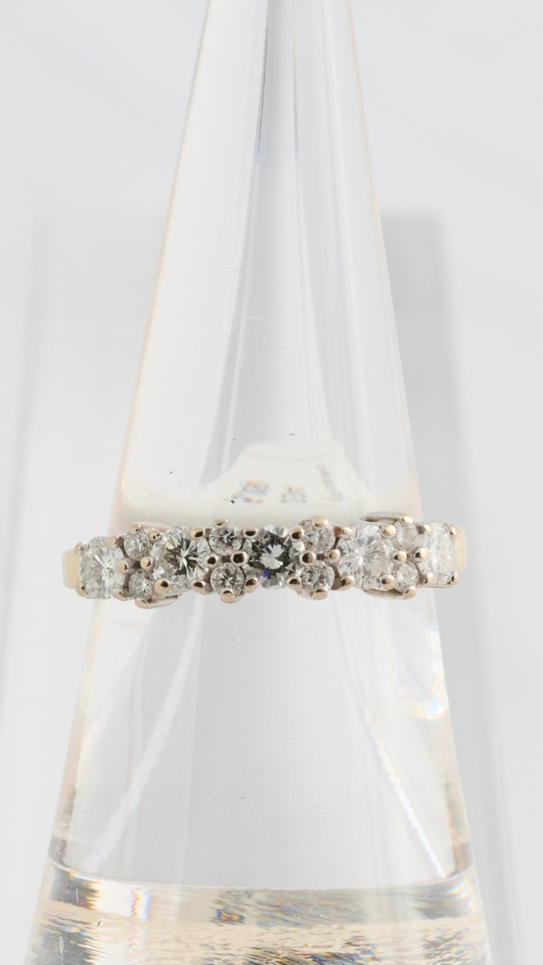 66 Diamond Half Hoop Ring