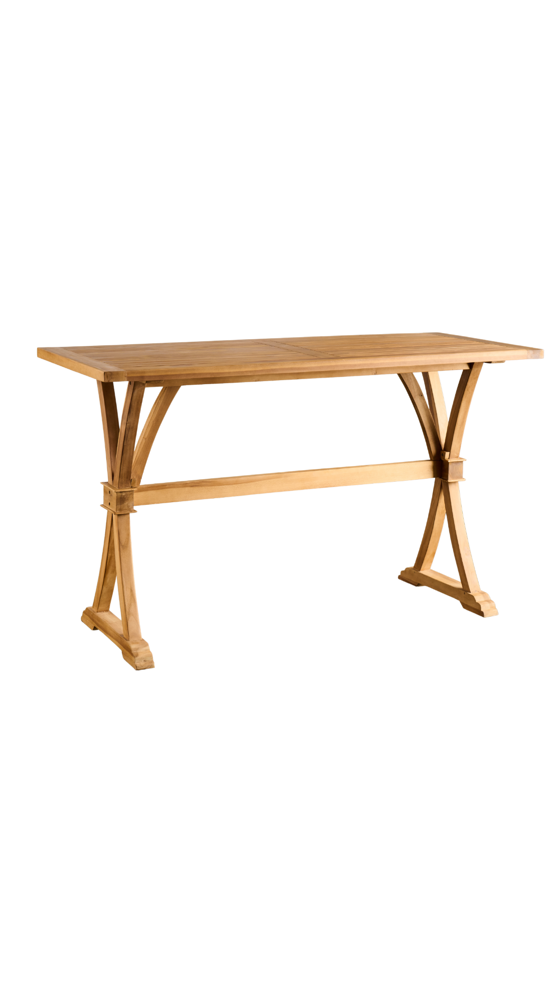 INDO19 Teak Wood Bar Table