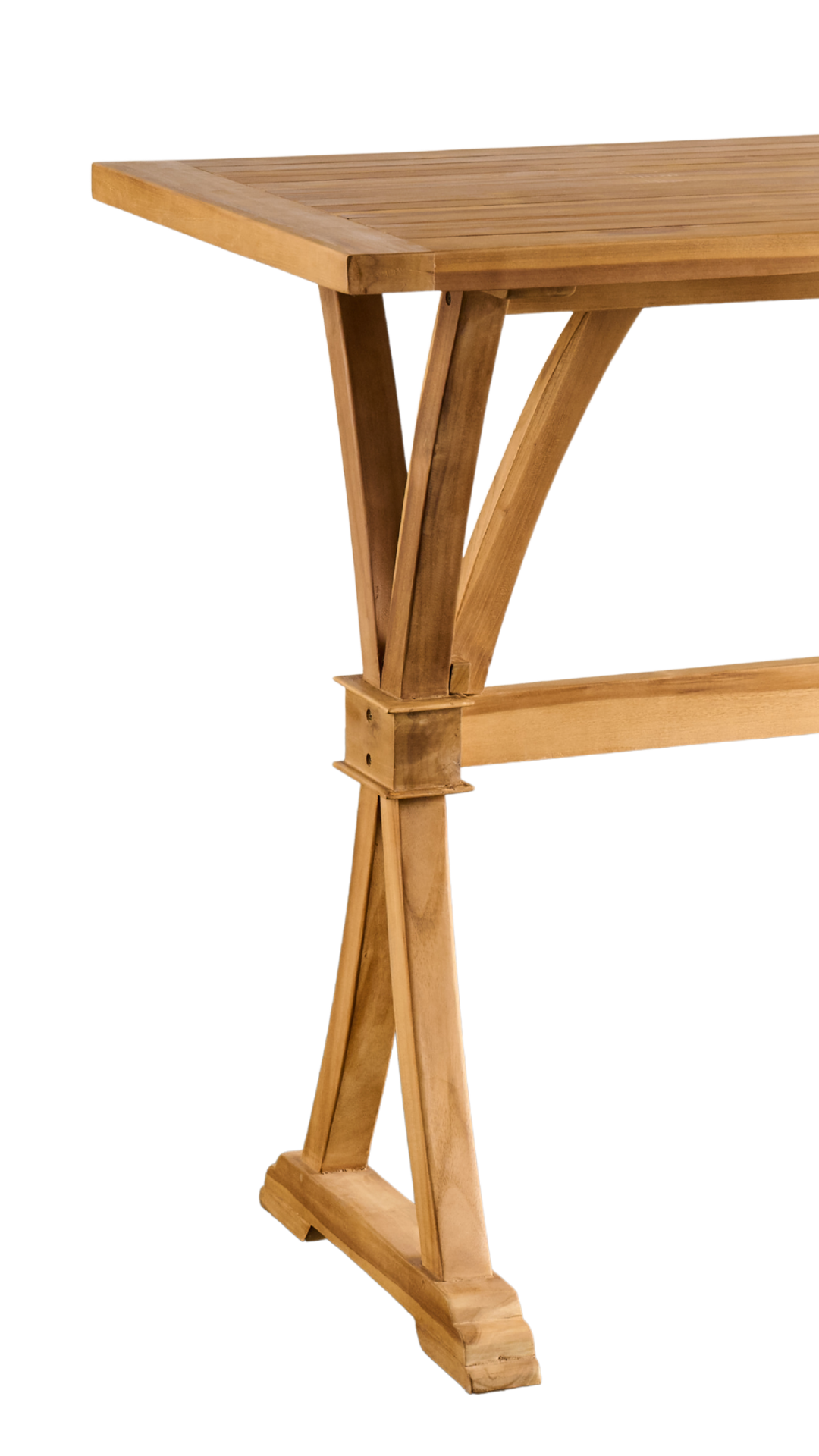 INDO19 Teak Wood Bar Table