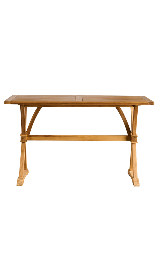 INDO19 Teak Wood Bar Table