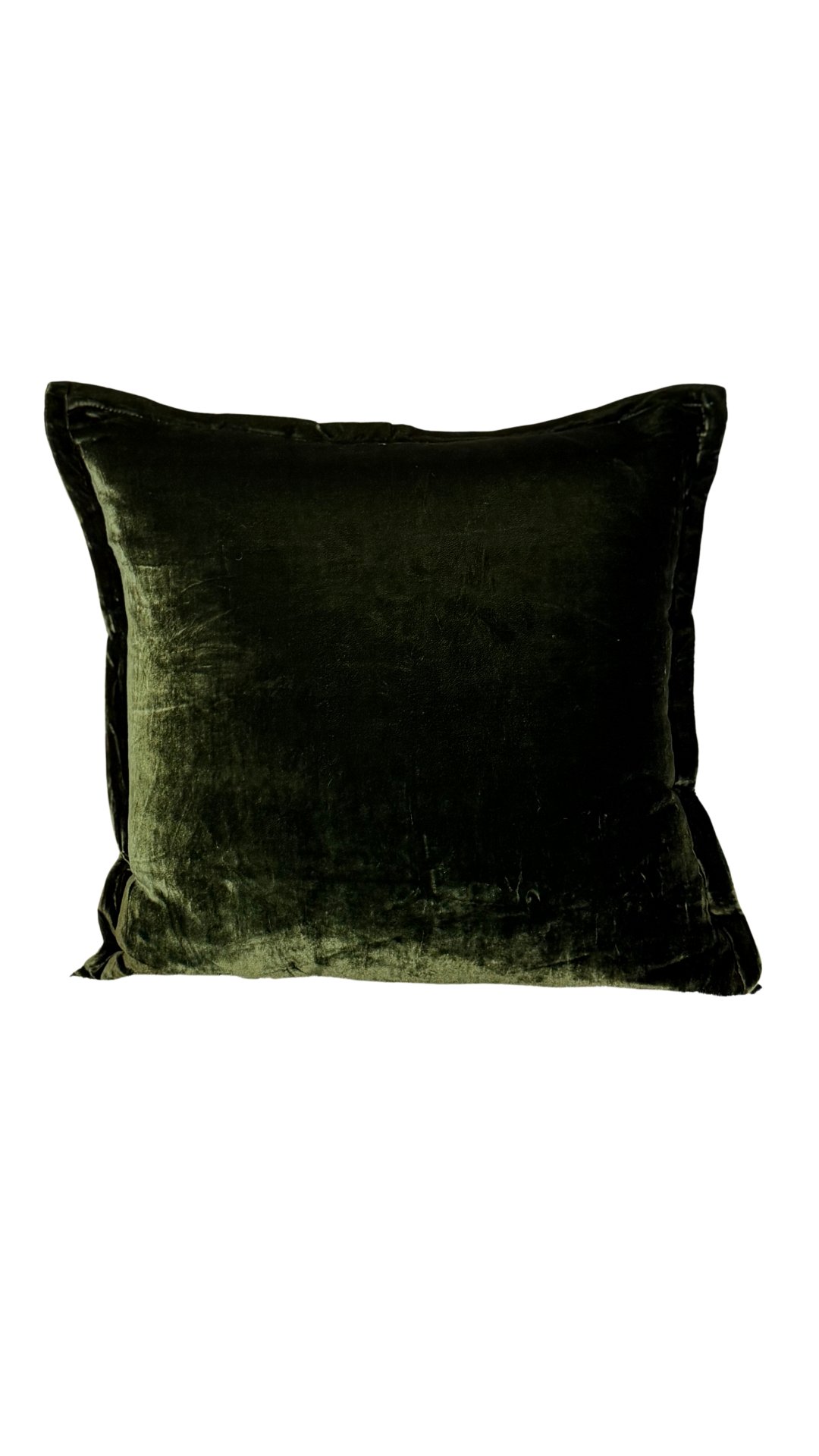 Square Pillow Cover (Silk/Velvet) 22''x22''