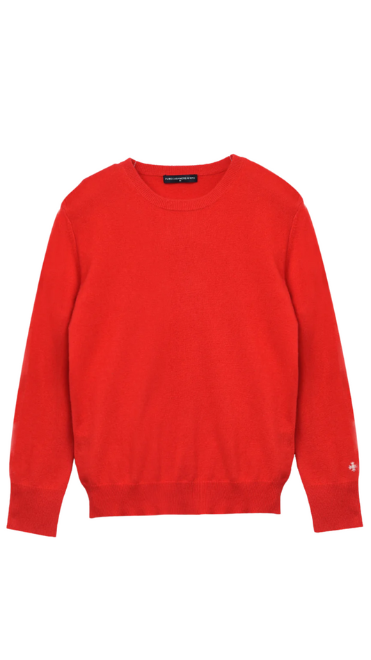 Red Crewneck Sweater