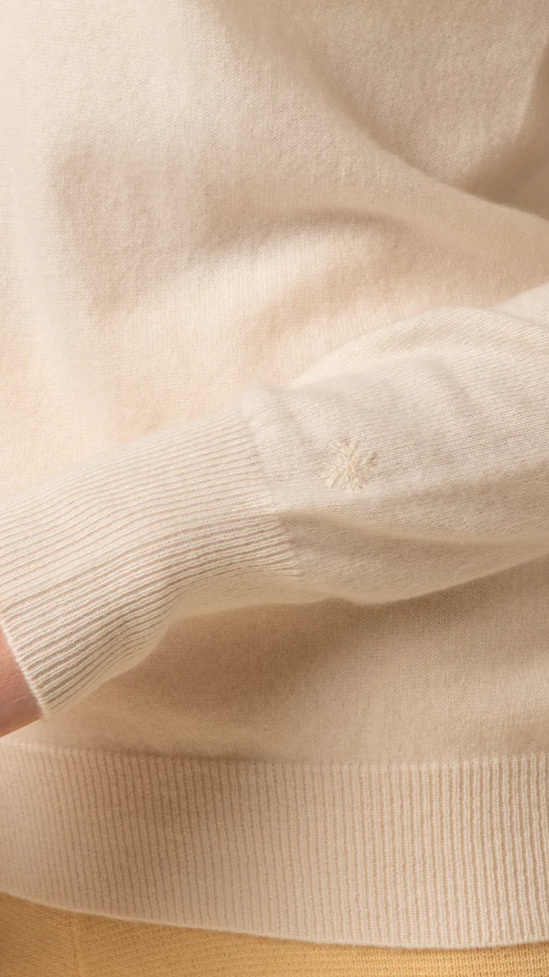 Ivory Crewneck Sweater