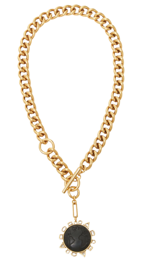 Odyssey Necklace Black/Gold