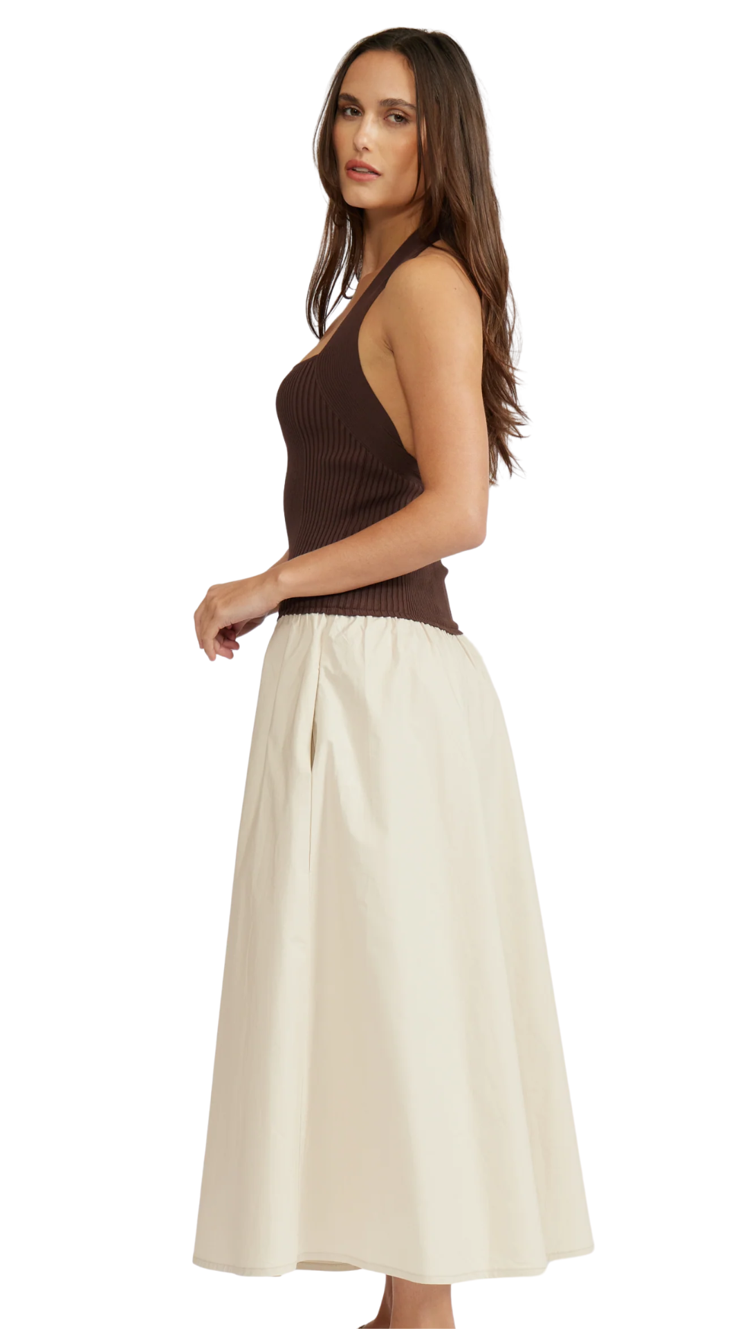 Sevilla Mixed Media Dress
