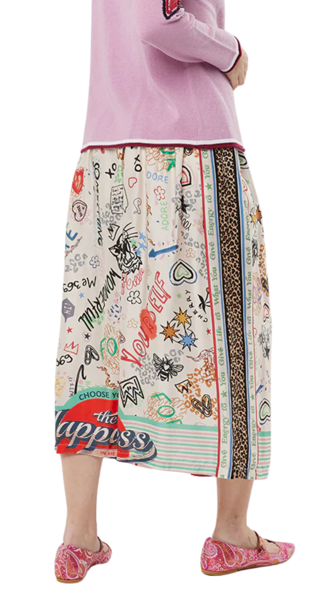 Vanessa Graffiti Skirt