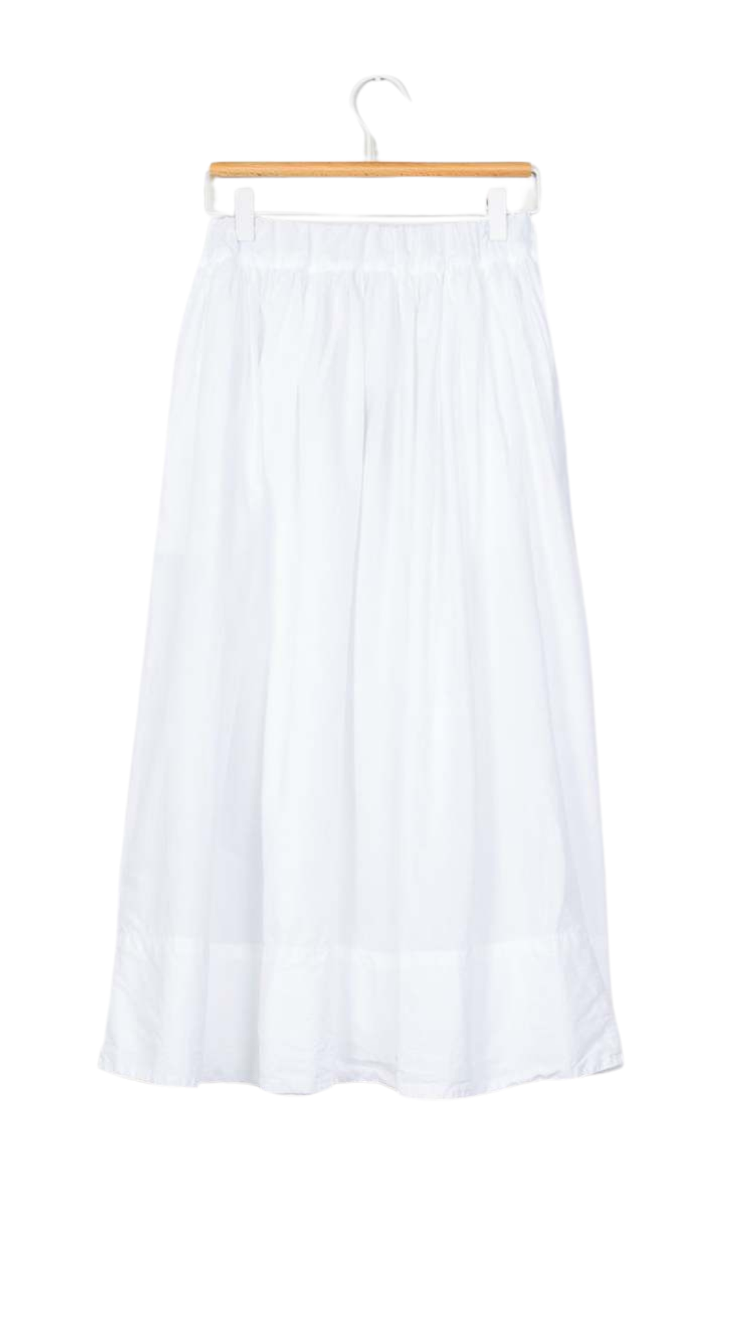 Manon White Cotton Skirt