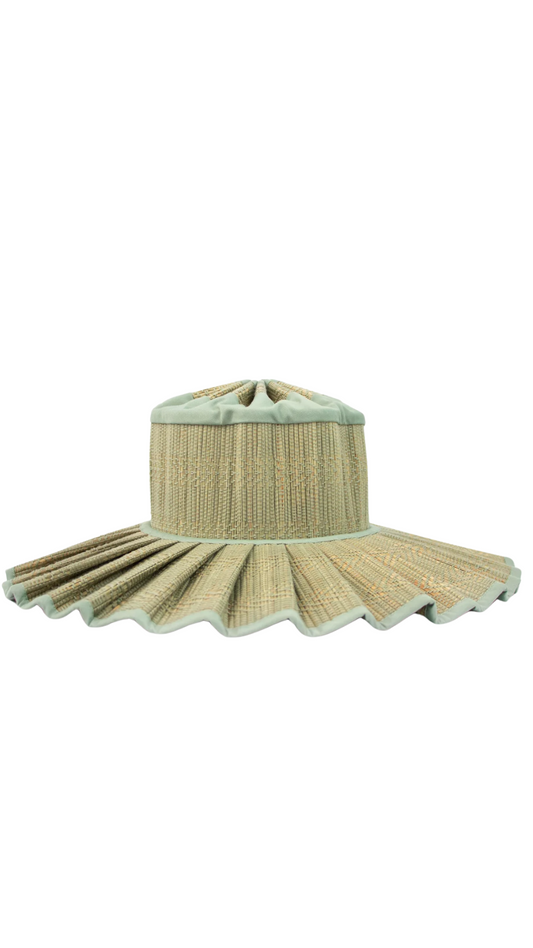 Sea Foam Maxi Capri Hat