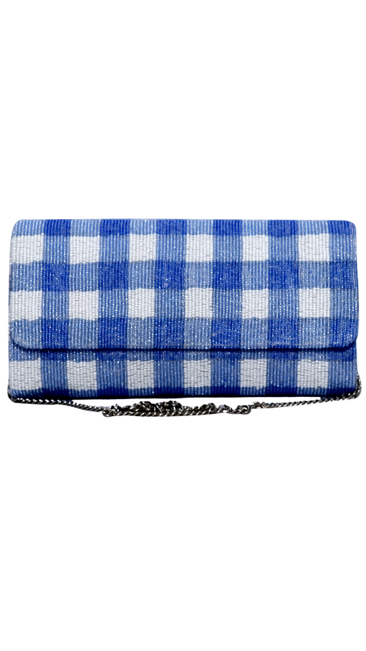 Gingham Clutch