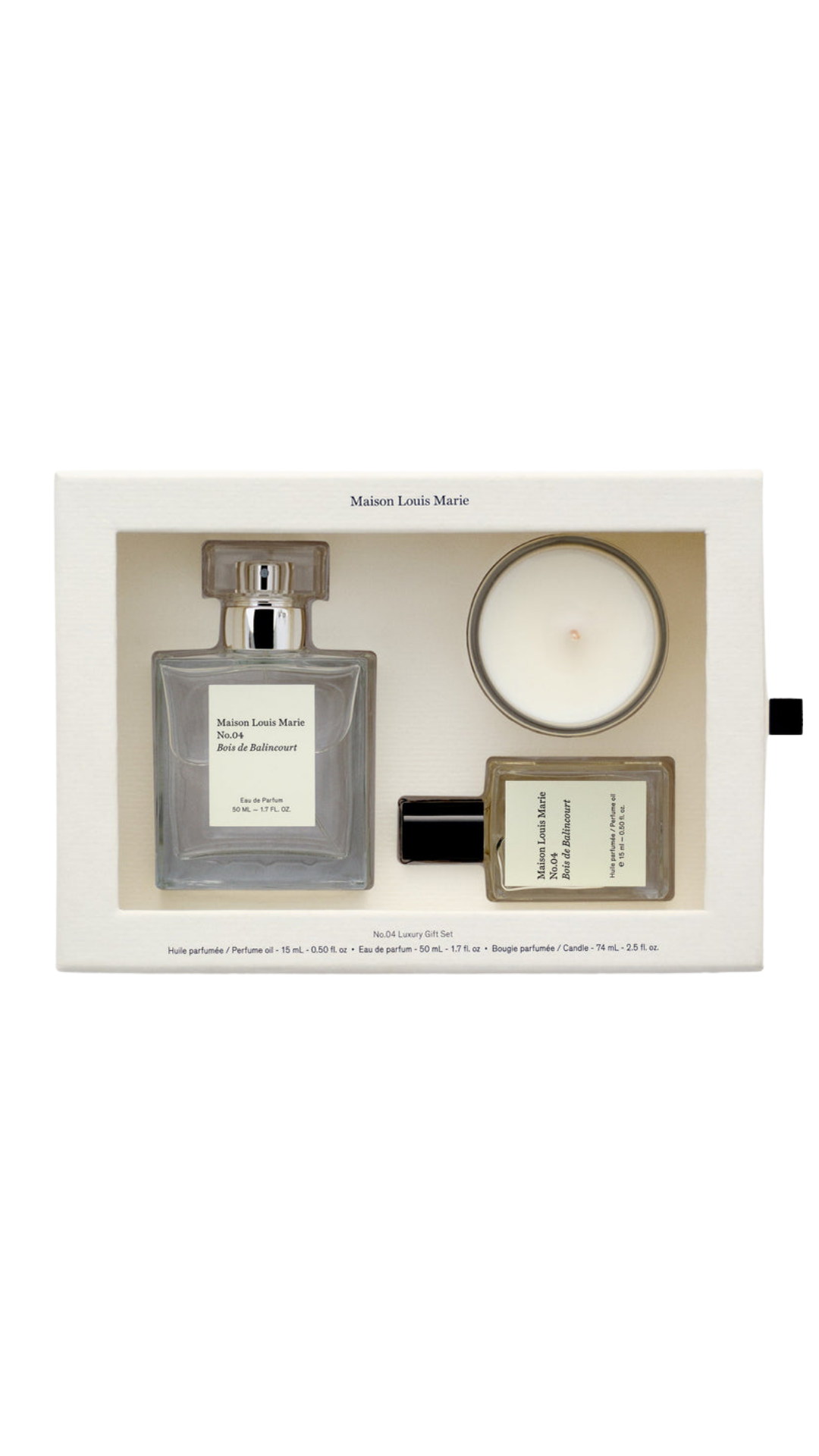 Luxury Gift Set No.04perfume oil/EDP 1.7oz/ Votive Candle