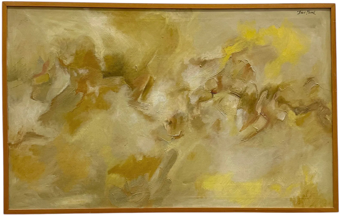 Ben Frank | Large Vintage American School Abstract Expressionist