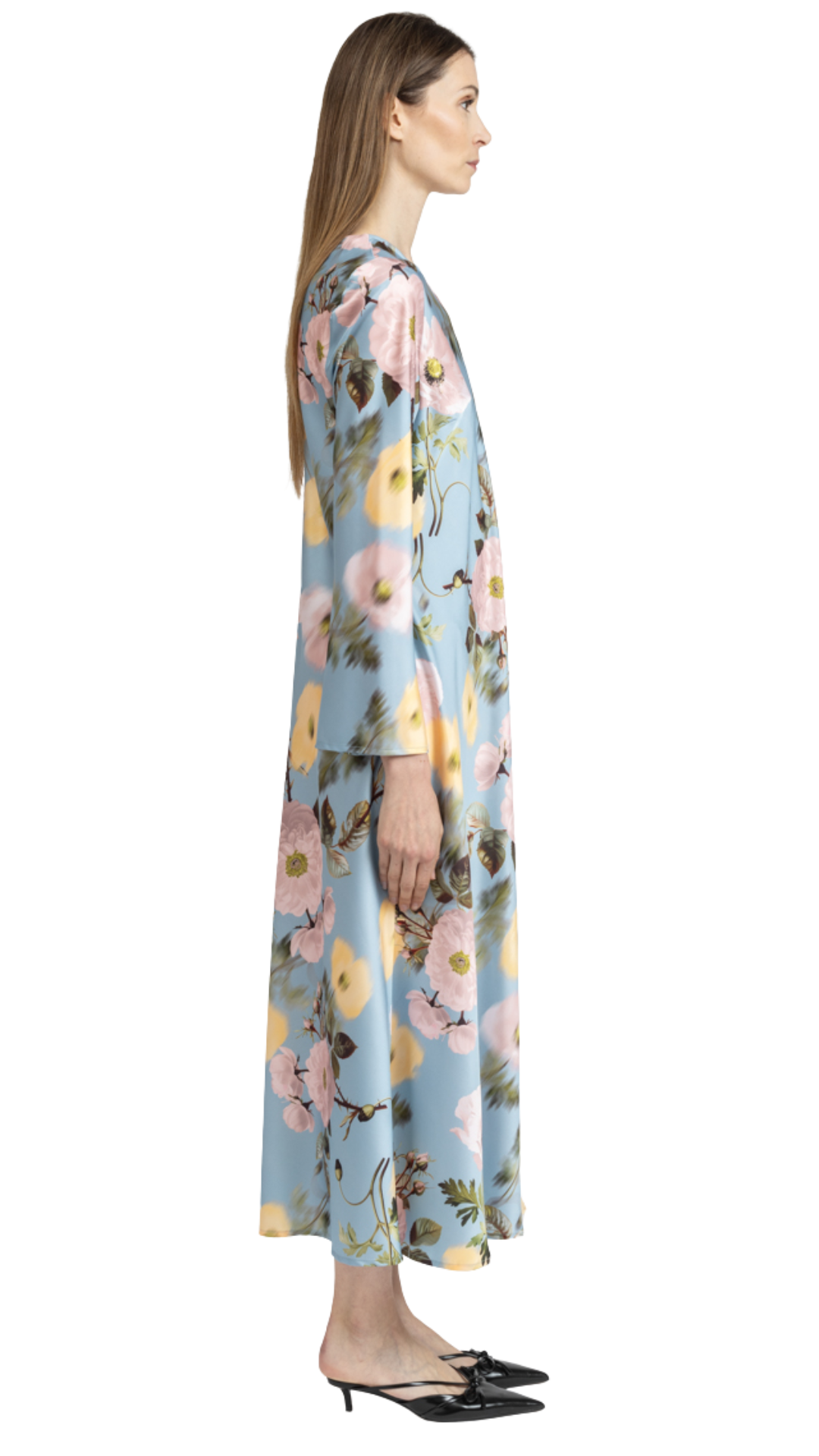 Azzurro Satin Dress
