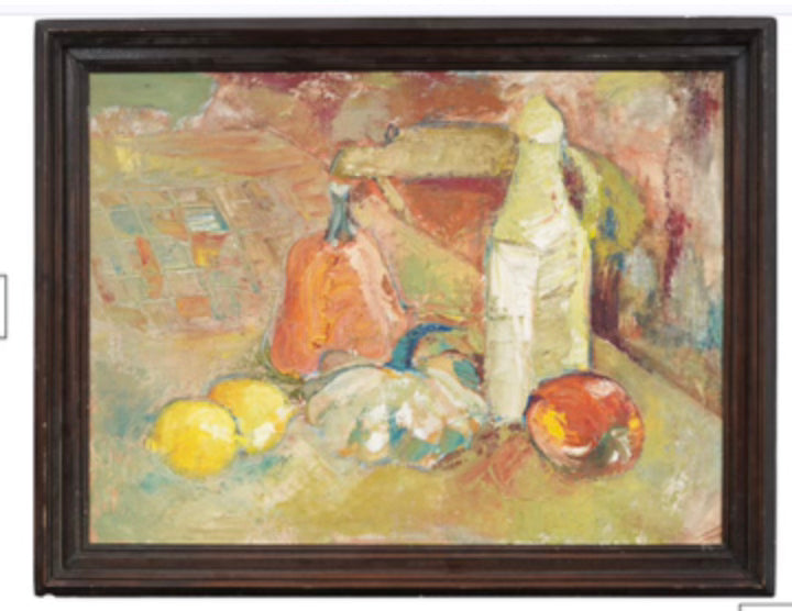 Viuntage American Still Life Oil Painting