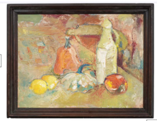 Viuntage American Still Life Oil Painting