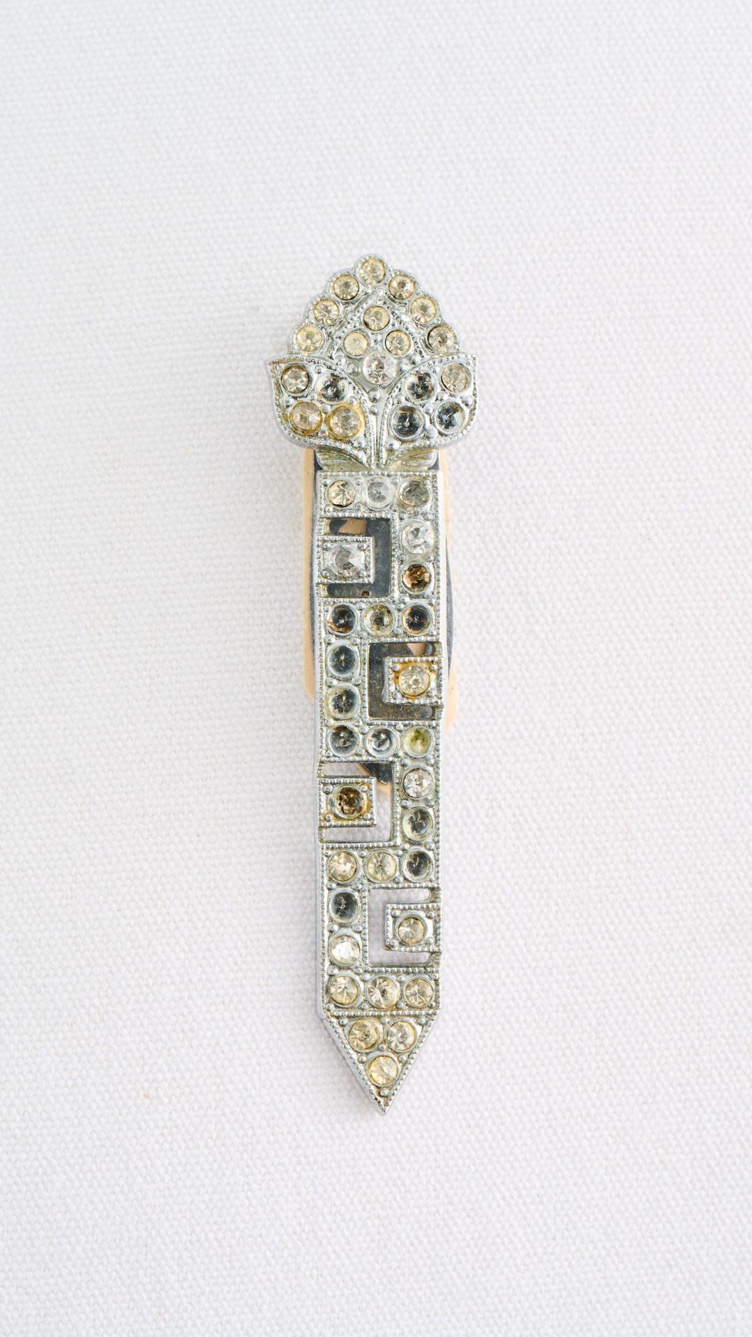 Antique Silver Money Clip