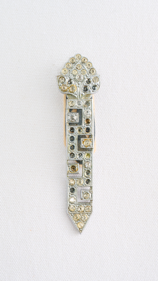 Antique Silver Money Clip
