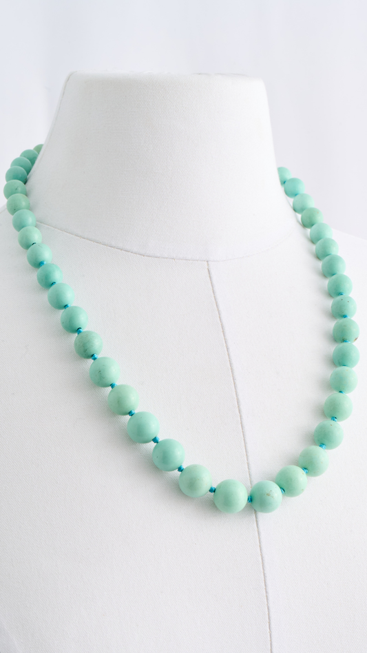 23'' Turquoise Bead Necklace