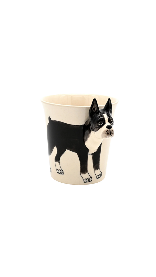 Black Boxer Mug 10 oz