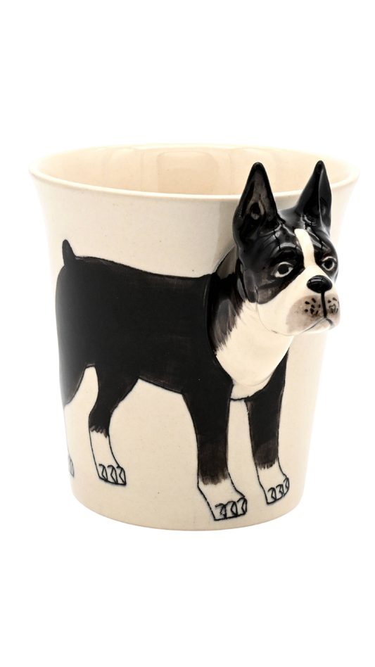 Black Boxer Mug 10 oz