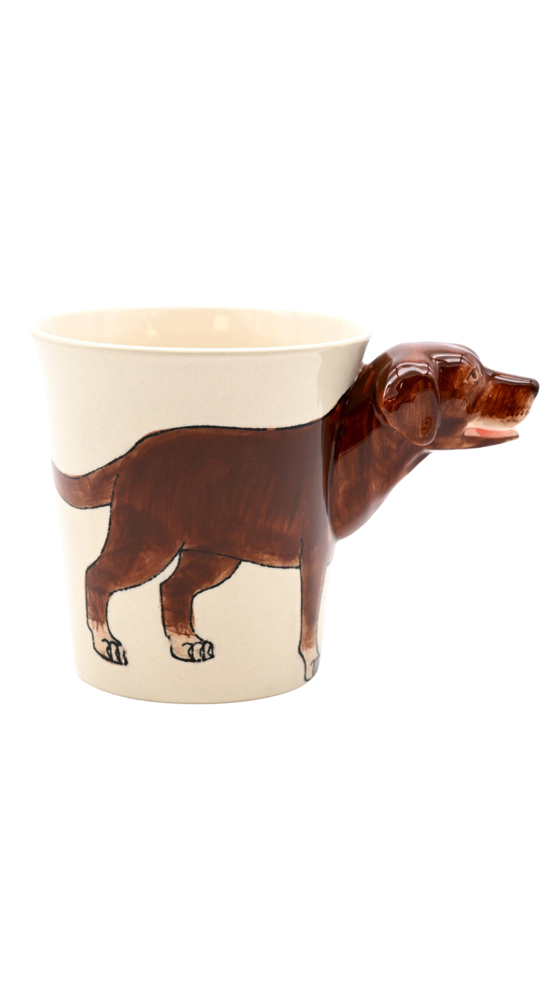 Chocolate Labrador Retriever Mug 10 Oz