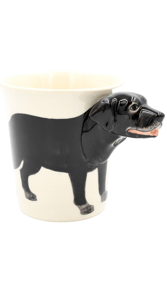 Black Labrador Retriever Mug 10 Oz