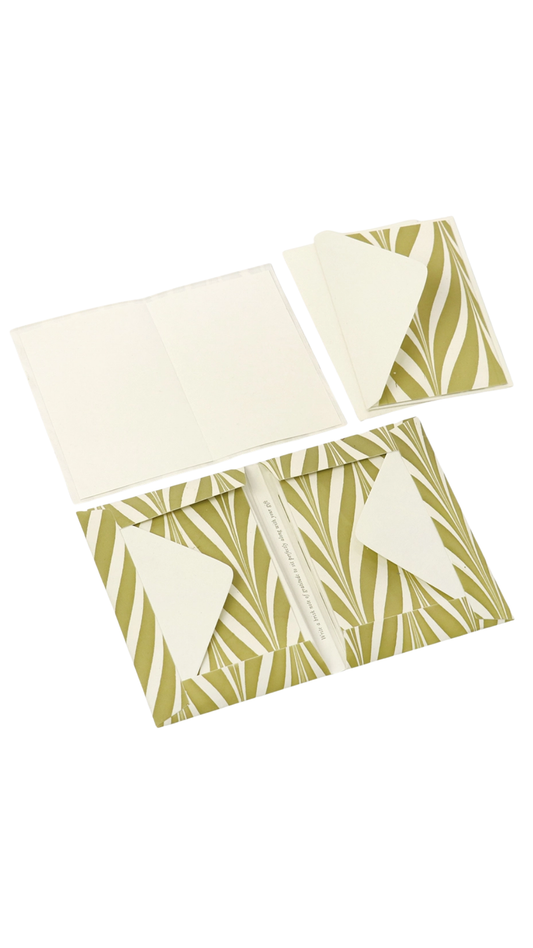 Marbled Greeting Card Set - Moss Banyan